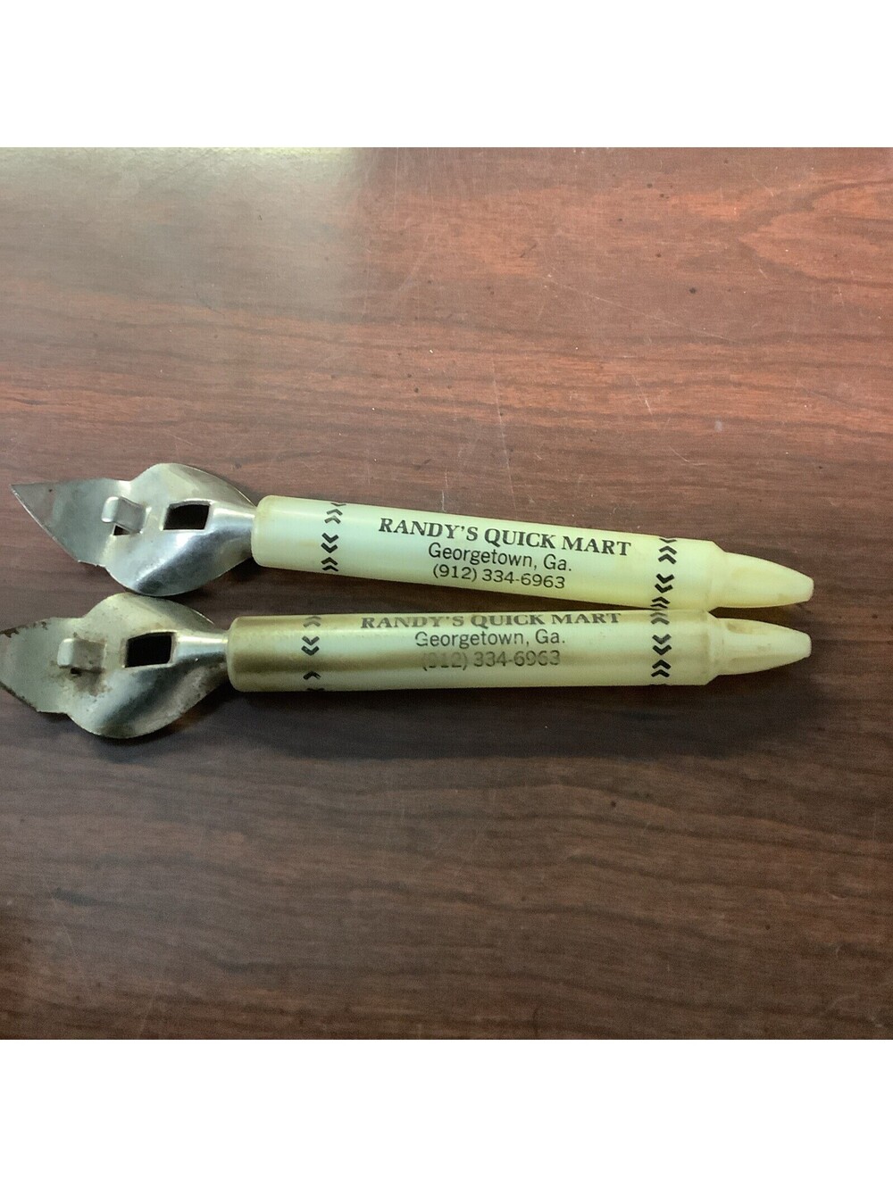 VintageRandy’s Quick Mart Bottle Openers (White & Black) - Georgetown, ga